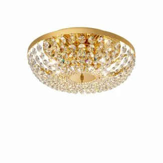 KOLARZ 3161.16/40 SCHC�NBRUNN lampa sufitowa złoto 24K