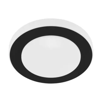 EGLO 33682 LAMPA LED CARPI OPRAWA ŚCIENNA / SUFITOWA DL DM300 SCHWARZ/WEISS LED CARPI