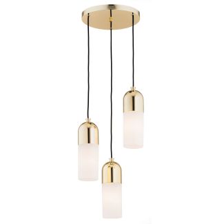 ARGON BURGOS 1466 lampa wisząca 3 pł. okrągła podsufitka