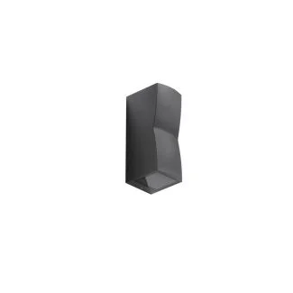 AZZARDO AZ4346 REZIA 2 DGR DECORATIVE WALL DARK GREY