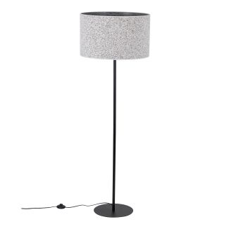 TK-LIGHTING 16166 VELLUM BLACK LAMPA PODŁOGOWA 1XE27