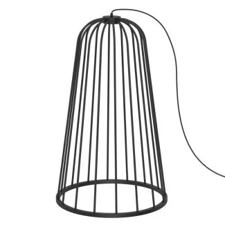 ANTIGO Lampa podłogowa no. moon A F – Czarna (1000 mm) 2014