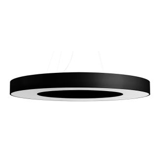 WYPRZEDAŻ SOLLUX SL.0798 Żyrandol SATURNO SLIM 90 czarny