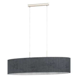 EGLO 39773 LAMPA TAMARESCO OPRAWA WISZĄCA HL/2 E27 NICKEL-M/GRAU-SILBER TAMARESCO