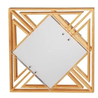 CANDELLUX 10-39906 NATURA PLAFON 2X60W E27 42X42X10,5 TRÓJKĄTY ZÓŁTY