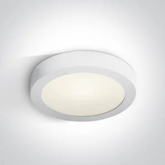 ONE LIGHT 62130F/W/C Themelo biały plafon LED IP40 4000K 30W