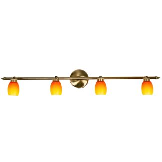 CANDELLUX 94-81080 LAMPA OLIVIA LISTWA 4X40W G9 PATYNA RAINBOW