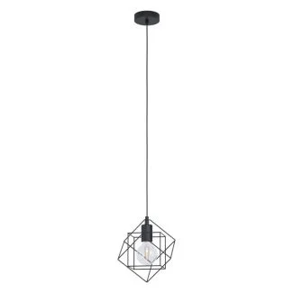 EGLO 43358 LAMPA STRAITON OPRAWA WISZĄCA HL/1 E27 SCHWARZ STRAITON