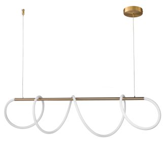 Step into design ST-9282P/L1 Lampa wisząca FANTASIA LED złota 120 cm
