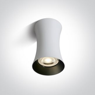 ONE LIGHT 12105F/W Mawromati biała oprawa sufitowa z oprawką GU10 MR16 10W