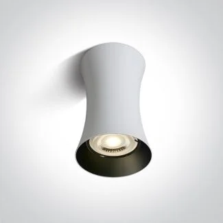 ONE LIGHT 12105F/W Mawromati biała oprawa sufitowa z oprawką GU10 MR16 10W