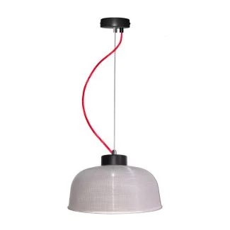 CANDELLUX 50101288 LAMPA WISZĄCA LIVERPOOL II 1 CZERWONY90x26,5x0