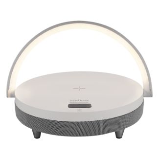 IDEUS 3864 SATURN LED WHITE SPEAKER Lampka biurkowa SMD LED