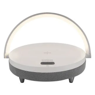 IDEUS 3864 SATURN LED WHITE SPEAKER Lampka biurkowa SMD LED