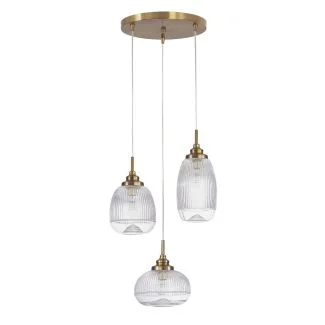 Luces Exclusivas AHIGAL LE41853 LAMPA WISZĄCA złoty