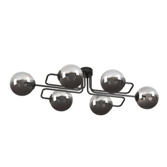 EMIBIG 832/6A LAMPA SUFITOWA BRENDI 6A BL GRAFIT