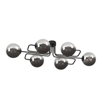 EMIBIG 832/6A LAMPA SUFITOWA BRENDI 6A BL GRAFIT
