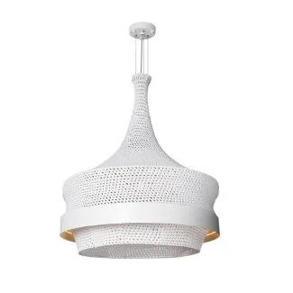 ANTIGO Lampa wisząca Dota O - Biała (800 mm) 3000K 5031
