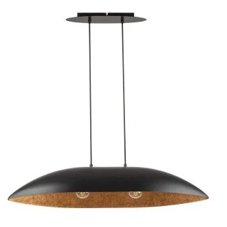SIGMA 40635 lampa wisząca Gondola M czarny/miedziany