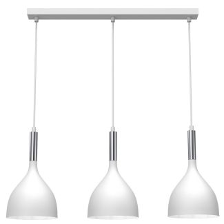 LUMINEX 3900 oprawa sufitowa Noak żyrandol biały chrom
