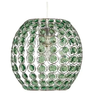 CANDELLUX 31-02556 RICA ZWIS 28 1X40W E27 ZIELONY + LINKA 85-10523