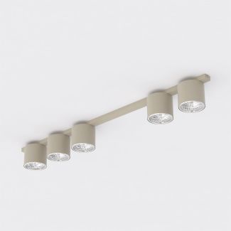 EMIBIG 1698/5 NANO 5 MOKKA Lampa sufitowa