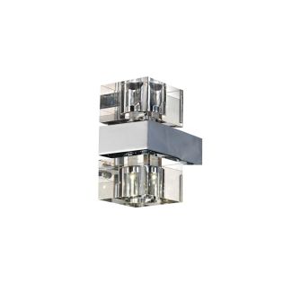 AZZARDO MB8515-2-CH-CL / AZ0035 Box 2 Lampa ścienna / kinkiet