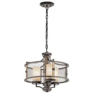 ELSTEAD AHRENDALE KL/AHRENDALE3 3lt Chandelier/Semi-Flush