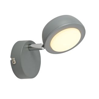 CANDELLUX 91-66534 MILD LAMPA KINKIET 1X6W LED SZARY 3000K