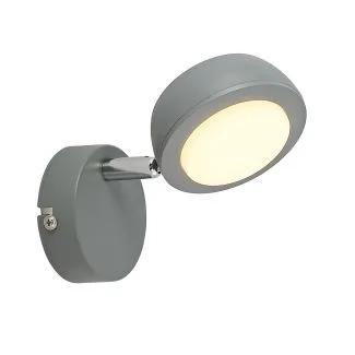 CANDELLUX 91-66534 MILD LAMPA KINKIET 1X6W LED SZARY 3000K