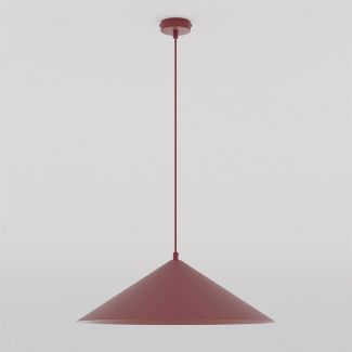 EMIBIG 1725/1L MONO 1L BURGUNDY OPAL Lampa wisząca