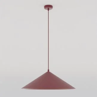 EMIBIG 1725/1L MONO 1L BURGUNDY OPAL Lampa wisząca
