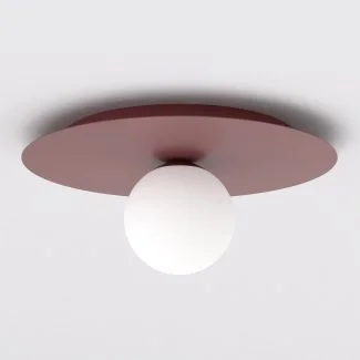EMIBIG 1688/1 SOLAR 1 BURGUNDY OPAL LAMPA SUFITOWA