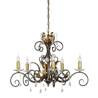 ELSTEAD AMARILLI AML5 BRONZE 5Lt Chandelier