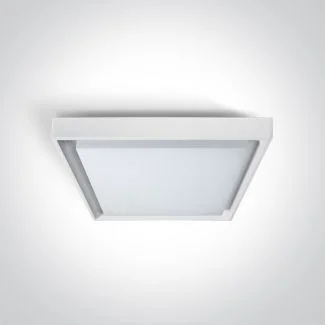 ONE LIGHT 67384A/W/W Pasio biały plafon LED 3000K 30W IP54