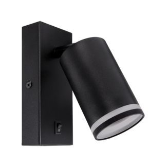 IDEUS 3998 ZULA WLL GU10 BLACK Oprawa dekoracyjna