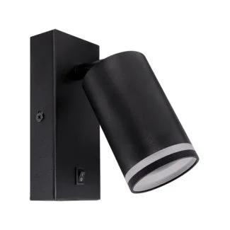 IDEUS 3998 ZULA WLL GU10 BLACK Oprawa dekoracyjna