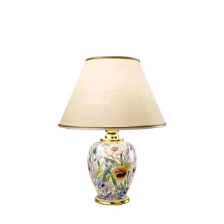 KOLARZ 0014.73S GIARDINO PANSE lampa stołowa złoto 24K