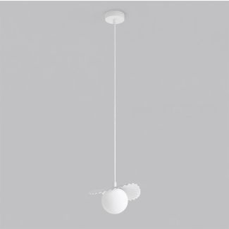 EMIBIG 1759/1 FLORA 1 WHITE OPAL Lampa wisząca