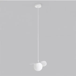 EMIBIG 1759/1 FLORA 1 WHITE OPAL Lampa wisząca