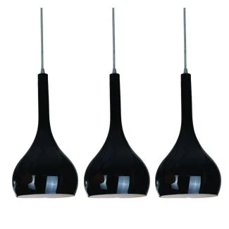 AZZARDO LP5114-3-BK / AZ0276 Soul 3 (black) Lampa wisząca