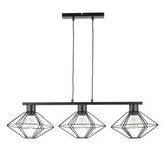 SIGMA 40561 VARIO 3 lampa wisząca czarny