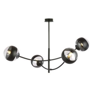 EMIBIG 1101/4 LAMPA SUFITOWA HUNTER 4 BLACK/STRIPE