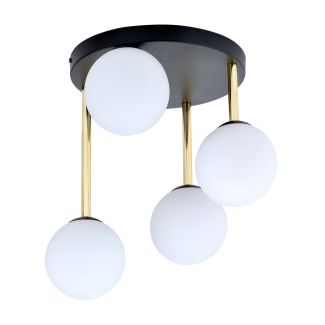 EMIBIG 1260/4 LAMPA SUFITOWA DOLCE 4 BL OPAL