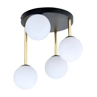 EMIBIG 1260/4 LAMPA SUFITOWA DOLCE 4 BL OPAL