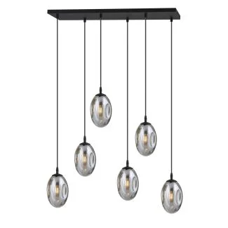 EMIBIG 1266/6 LAMPA SUFITOWA ASTRAL 6 BL GRAFIT