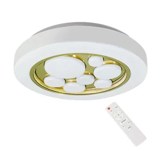MILAGRO ML8128 Plafon BUBBLES GOLD 30W Ø390 mm