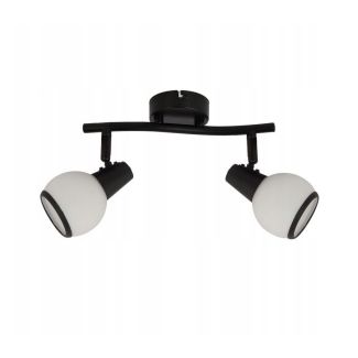 REALITY 817402-30 Loris lampa sufitowa 2 płomienna czarny mat