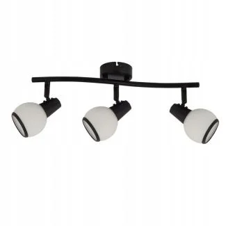 REALITY 817403-30 Loris lampa sufitowa 3 płomienna czarny mat