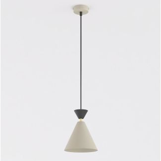 EMIBIG 1741/1 KLEVER 1 MOKKA BLACK Lampa wisząca